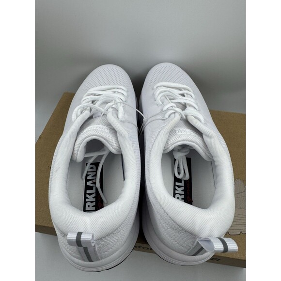 Kirkland Signature Comfort Walker Men’s White Sneakers Slip-Resistant Shoes Sz10 main image 14
